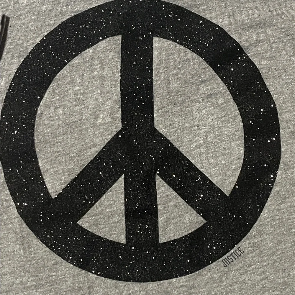 Justice grey pullover